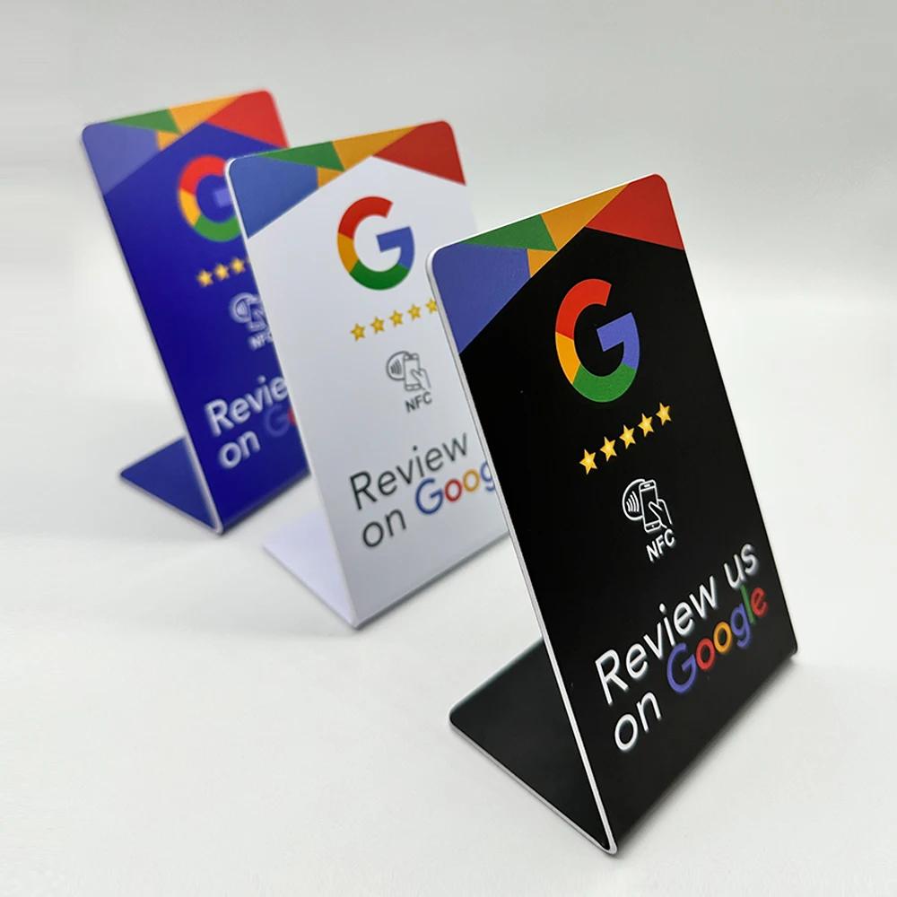 NFC Google Reviews 귡Ŷ, α׷  Google Review ī, NFC ̼ ̺  ī, ĵ 귣 귡Ŷ, 13.56Mhz, ǰ